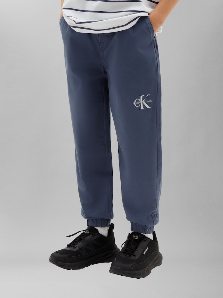 Calvin Klein Jeans Blue Kids' Signature Logo Joggers - Image 1 of 4