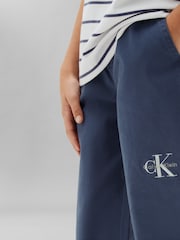 Calvin Klein Jeans Blue Kids' Signature Logo Joggers - Image 3 of 4