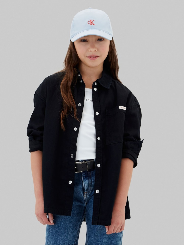 Calvin Klein Jeans Kids' Twill Logo Cap - Imagen 1 de 3