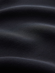 CERENE Lilian Black Silk Mesh Trim T-Shirt - Image 11 of 11