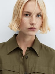 Mango Utility Style Jumpsuit - Image 4 of 6