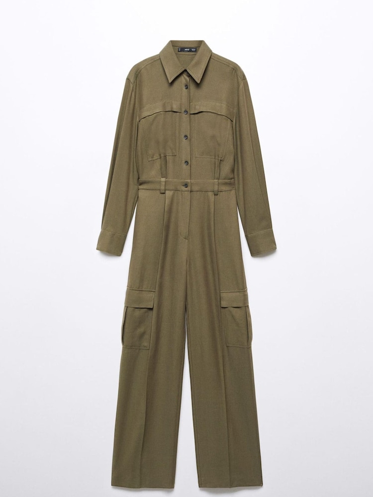 Mango Utility Style Jumpsuit - Image 6 of 6