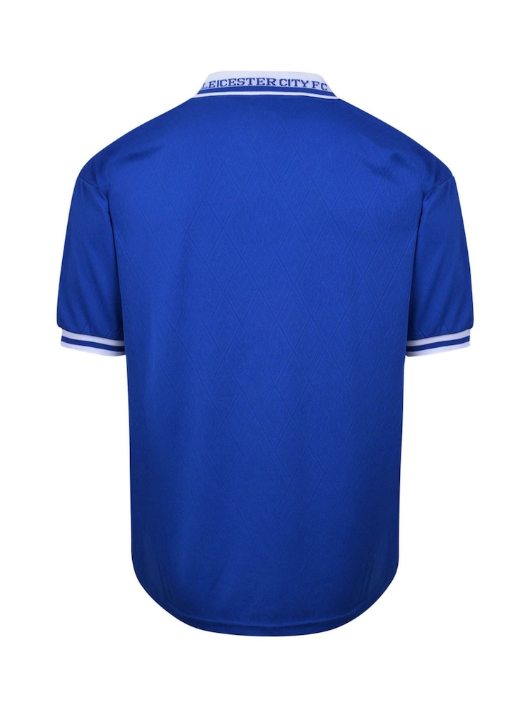 Fanatics Blue Leicester City 2000 Football Shirt - Image 3 of 3