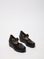 Fly London Baxe Black Shoes - Image 3 of 4