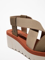 Fly London Green Yabi Sandals - Image 4 of 4