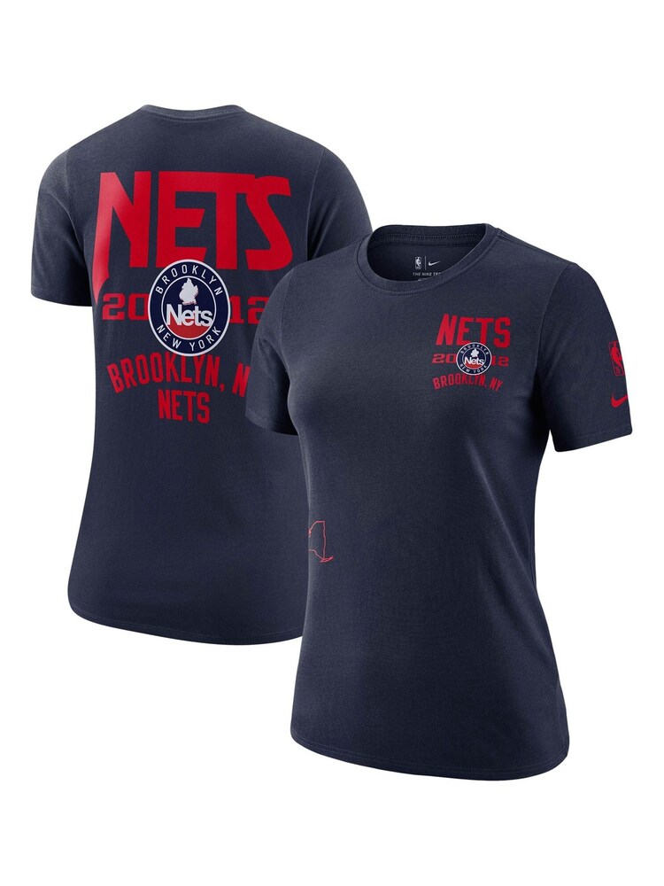 Fanatics Blue Brooklyn Nets City Edition Core T-Shirt - Image 1 of 3