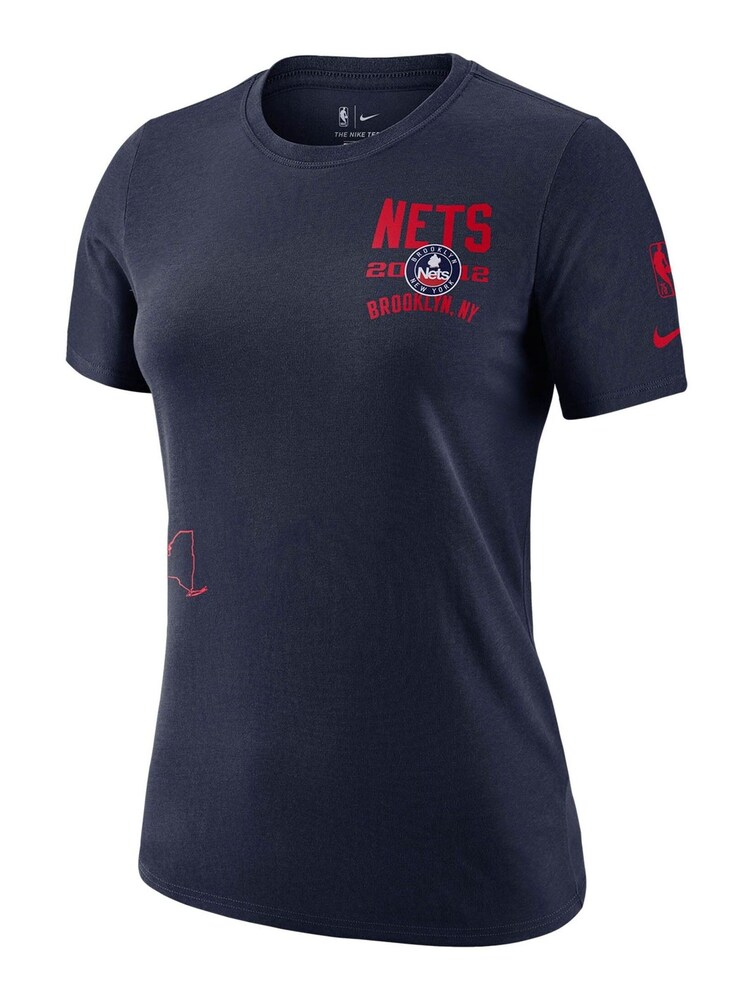 Fanatics Blue Brooklyn Nets City Edition Core T-Shirt - Image 2 of 3