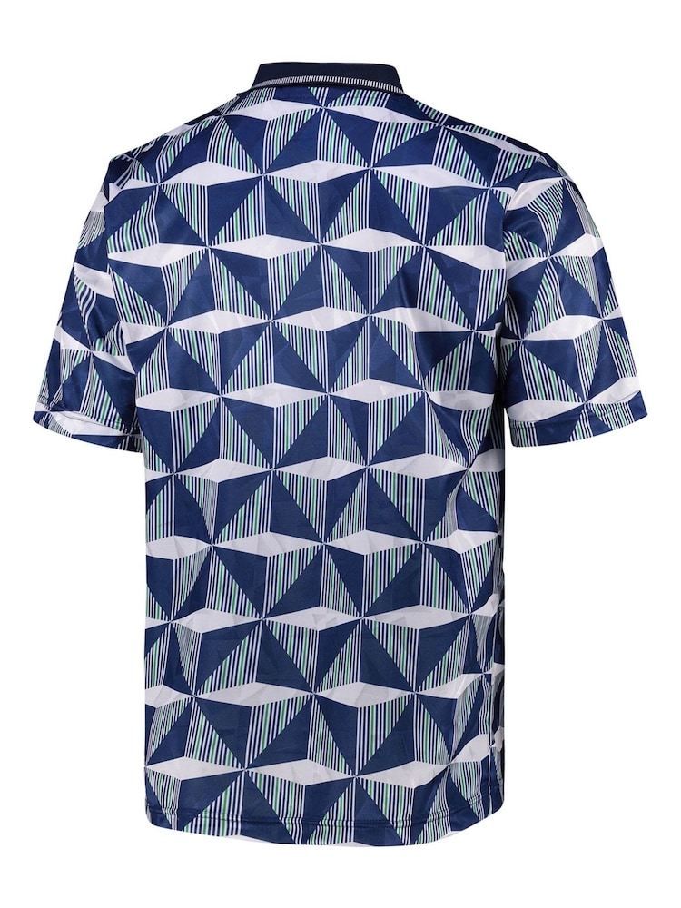 Fanatics Blue Northern Ireland 1990 Away Football Shirt - Image 3 of 3 Fanatics Blue Northern Ireland 1990 Away Football Shirt - Image 3 of 3