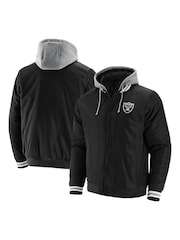 Fanatics NFL Las Vegas Raiders Sateen Black Jacket - Image 1 of 3