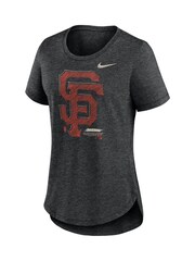 Fanatics Grey San Francisco Giants Team Touch Triblend T-Shirt - Image 2 of 3