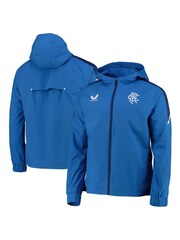 Castore Blue Glasgow Rangers Players Training Lightweight Jacket - Image 1 of 3