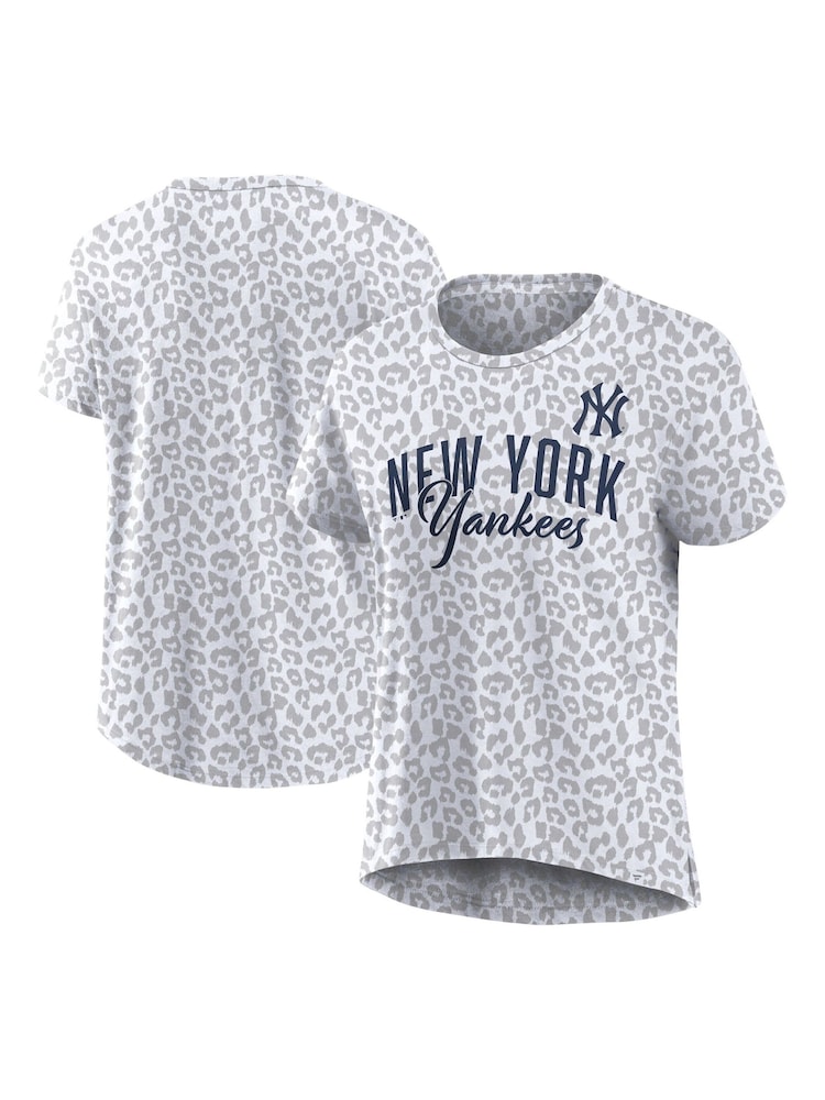 Fanatics Grey New York Yankees Fundamentals Printed T-Shirt - Image 1 of 3
