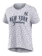 Fanatics Grey New York Yankees Fundamentals Printed T-Shirt - Image 2 of 3