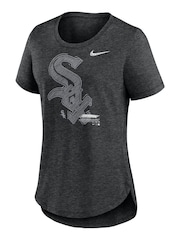 Fanatics Grey Chicago White Sox Team Touch Triblend T-Shirt - Image 2 of 3