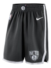 Fanatics Brooklyn Nets Icon Swingman Black Shorts - Image 1 of 2