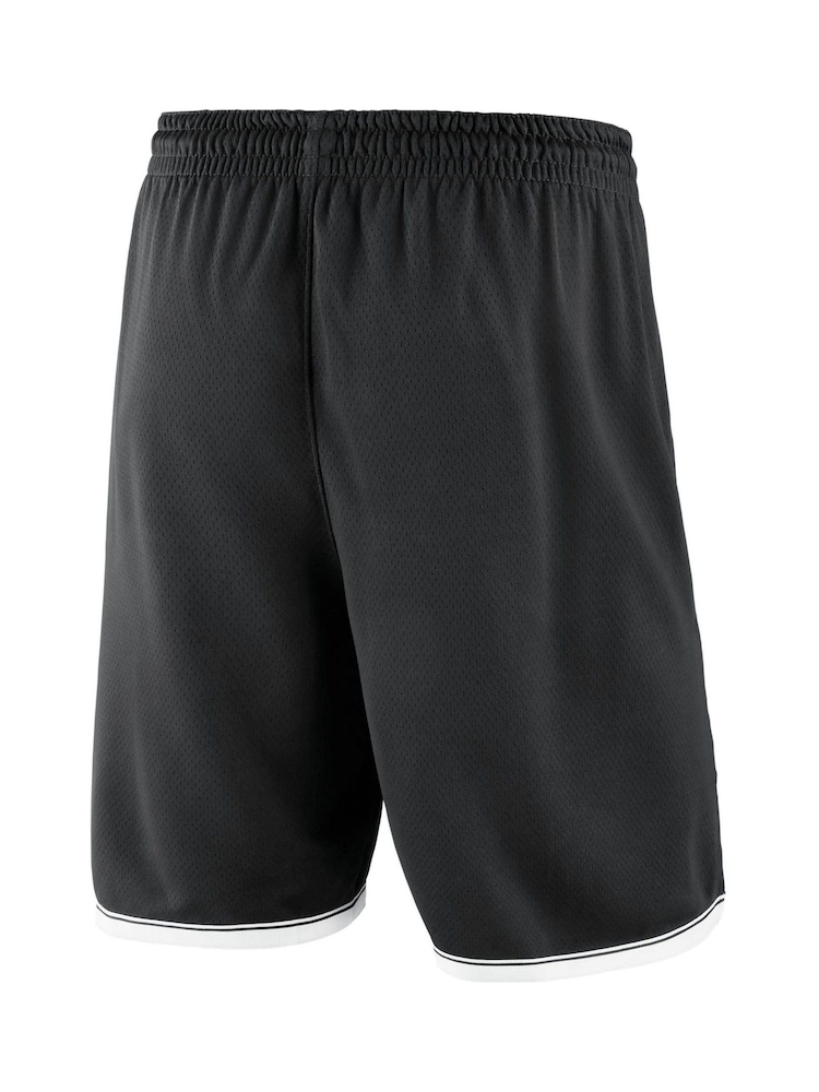 Fanatics Brooklyn Nets Icon Swingman Black Shorts - Image 2 of 2