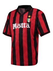 Fanatics Red AC Milan 1994 Football Shirt - Image 1 of 3