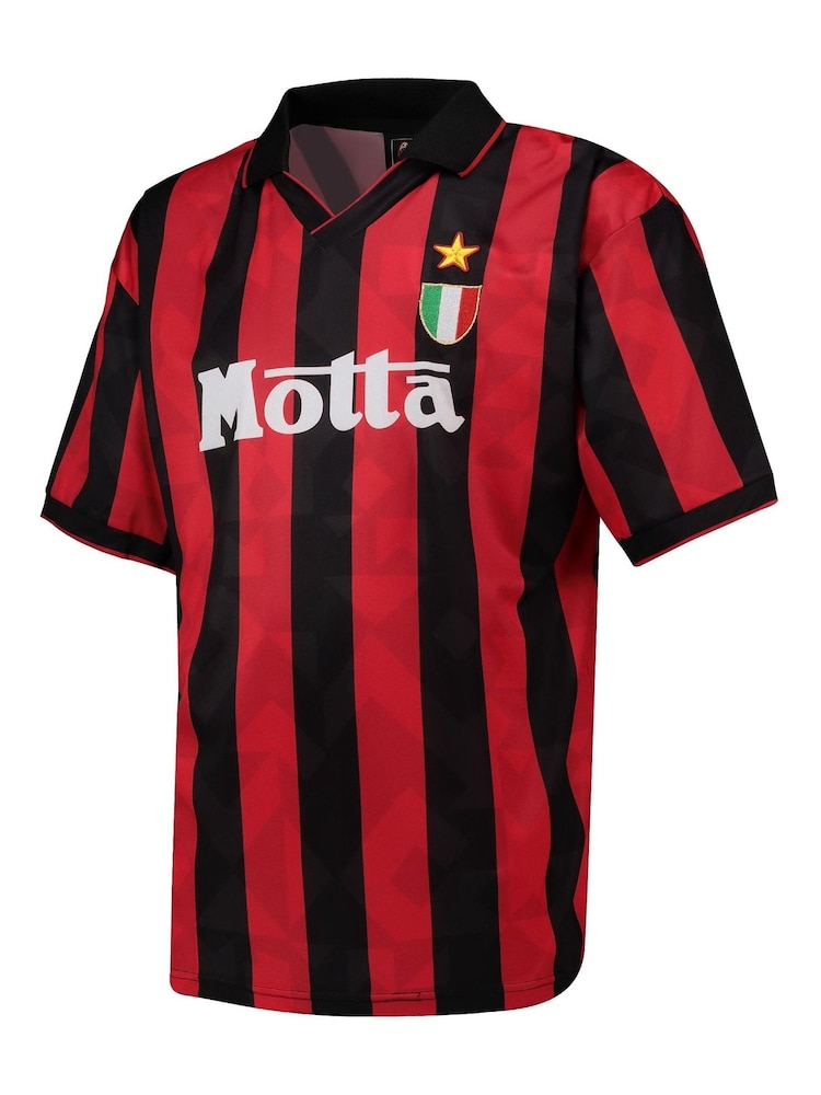 Fanatics Red AC Milan 1994 Football Shirt - Image 1 of 3