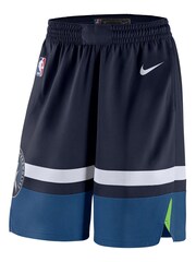 Fanatics Blue innesota Timberwolves Icon Swingman Shorts - Image 1 of 2