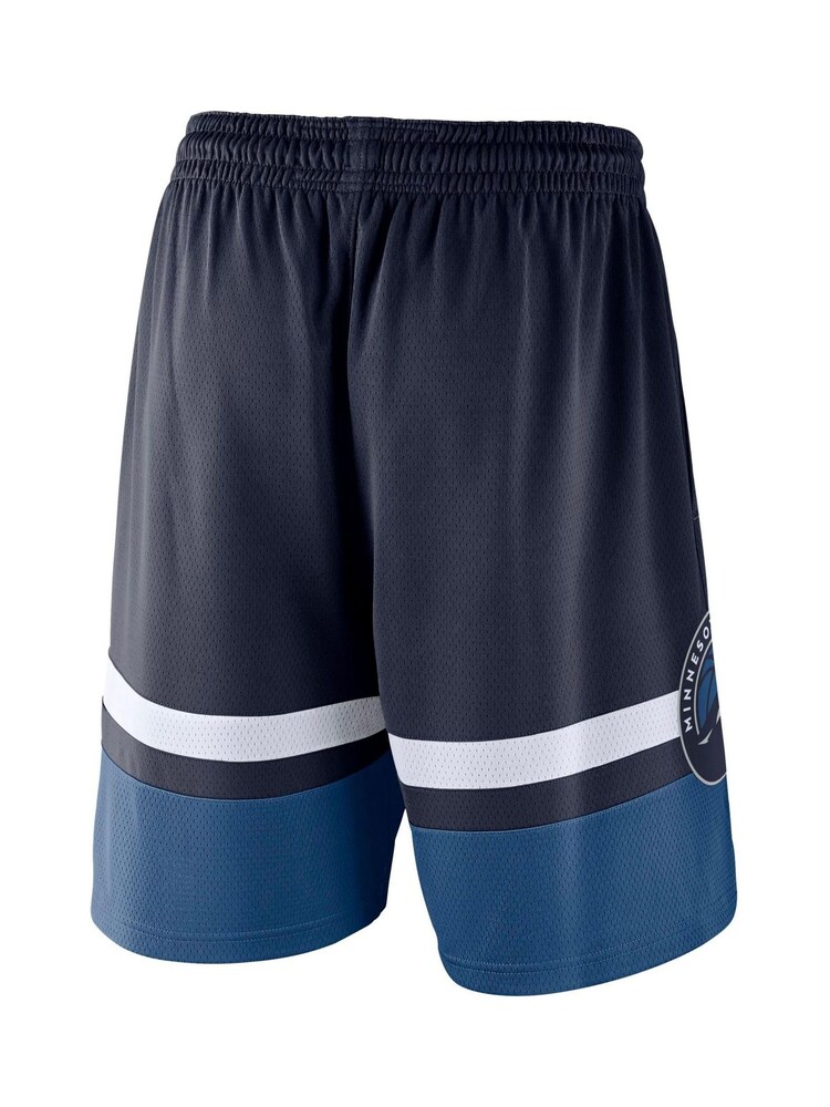 Fanatics Blue innesota Timberwolves Icon Swingman Shorts - Image 2 of 2
