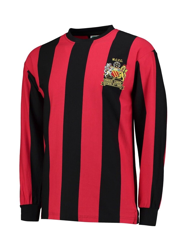 Fanatics Red Manchester City 1969 FA Cup Final Football 100% Cotton Shirt - Image 1 of 3 Fanatics Red Manchester City 1969 FA Cup Final Football 100% Cotton Shirt - Image 1 of 3