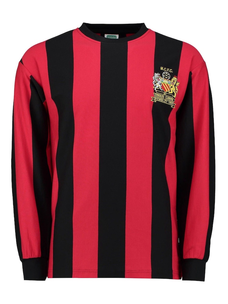 Fanatics Red Manchester City 1969 FA Cup Final Football 100% Cotton Shirt - Image 3 of 3 Fanatics Red Manchester City 1969 FA Cup Final Football 100% Cotton Shirt - Image 3 of 3