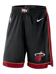 Fanatics Miami Heat Icon Swingman Black Shorts - Image 1 of 2