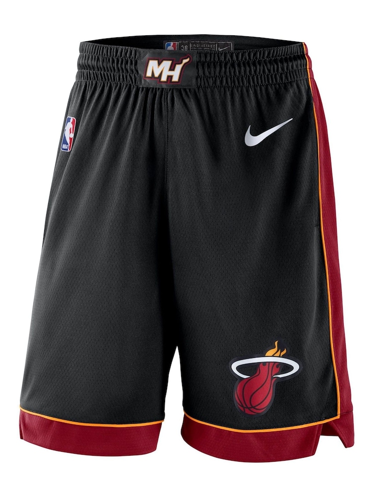 Fanatics Miami Heat Icon Swingman Black Shorts - Image 1 of 2 Fanatics Miami Heat Icon Swingman Black Shorts - Image 1 of 2