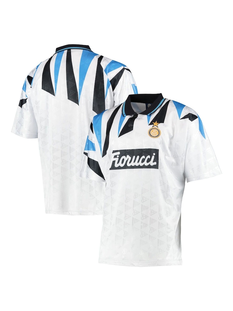 Fanatics Inter Milan 1992 Away Football White Shirt - Image 1 of 3