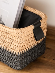 Natural Bronx Slimline Storage Basket - Image 3 of 6