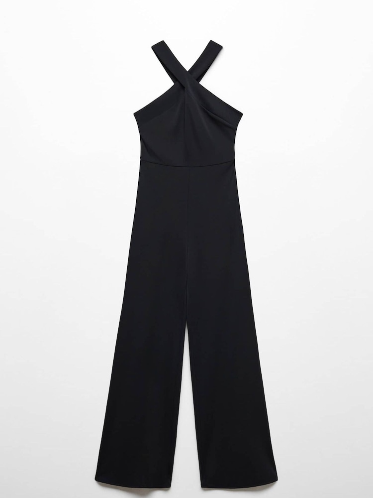 Mango Black Jumpsuit - Image 5 of 5 Mango Black Jumpsuit - Image 5 of 5