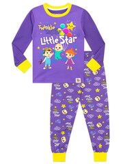 Character Purple Cocomelom Kids CoComelon Snuggle Fit Pyjamas - Image 1 of 2