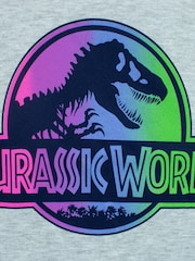 بيجامة قطن 100% مزيّنة بطبعة شعار متعدد وشخصية Jurassic World من Character - صورة 5 من 6
