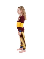 Character Red Harry Potter Stripe Girls Harry Potter Snuggle Fit Pyjamas - Gryffindor - Image 7 of 9