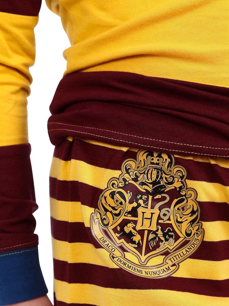 Character Girls Harry Potter Snuggle Fit Pyjamas - Gryffindor - Image 8 of 9