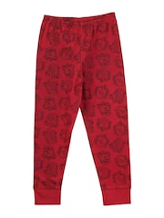 Character Red Girls Hogwarts Harry Potter 100% Cotton Pyjamas - Image 5 of 6