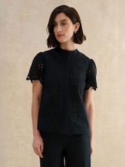 Hobbs Black Keston Shirt - Image 1 of 6