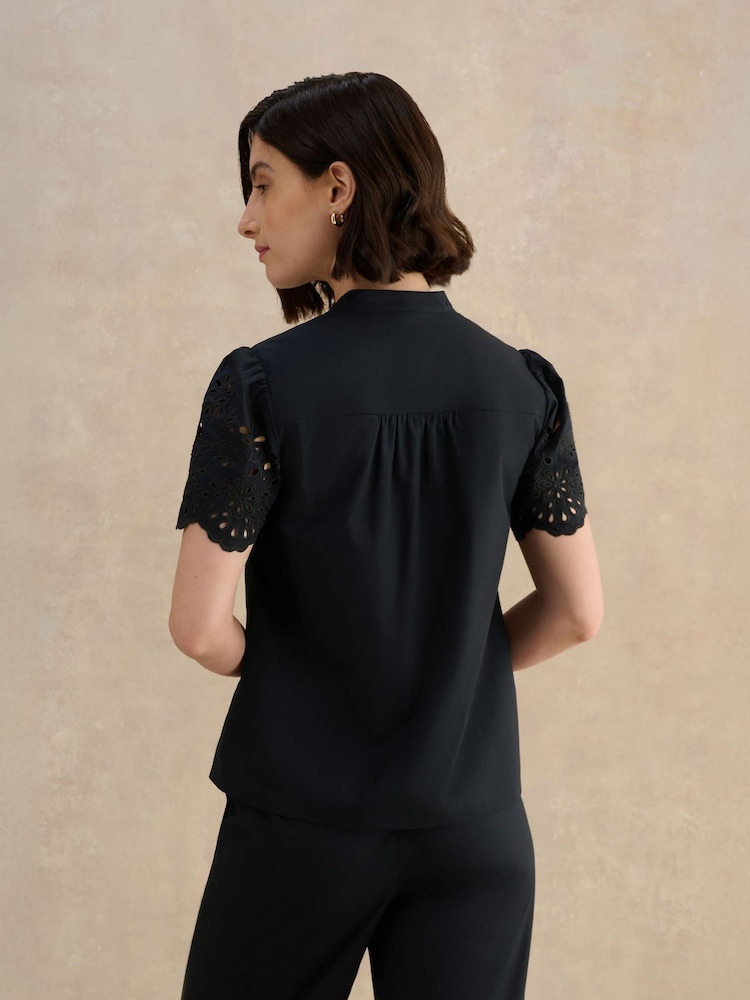 Hobbs Black Keston Shirt - Image 2 of 6