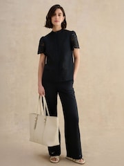 Hobbs Black Keston Shirt - Image 5 of 6