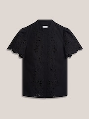 Hobbs Black Keston Shirt - Image 6 of 6