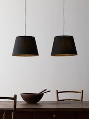 The Set 2 Pack Black Easy Fit Shade Lamps - Image 2 of 4
