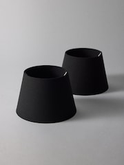 The Set 2 Pack Black Easy Fit Shade Lamps - Image 3 of 4