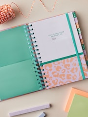 Pink Leopard Print 2025 Organiser - Image 2 of 5