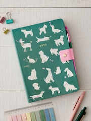 Green Multi Dogs 2025 Organiser - Image 1 of 4