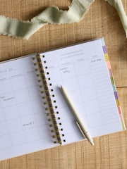 Gold Floral 2025 Organiser - Image 3 of 5