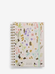 Gold Floral 2025 Organiser - Image 4 of 5