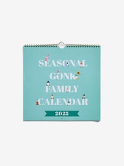 Teal Gonk 2025 Family Wall Calendar - Image 4 of 4