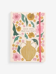 Pink Vase 2024 to 2025 Mid Year Diary - Image 2 of 2