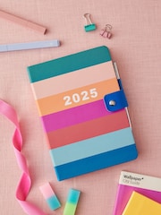 Multi Striped 2025 Organiser - Image 1 of 4