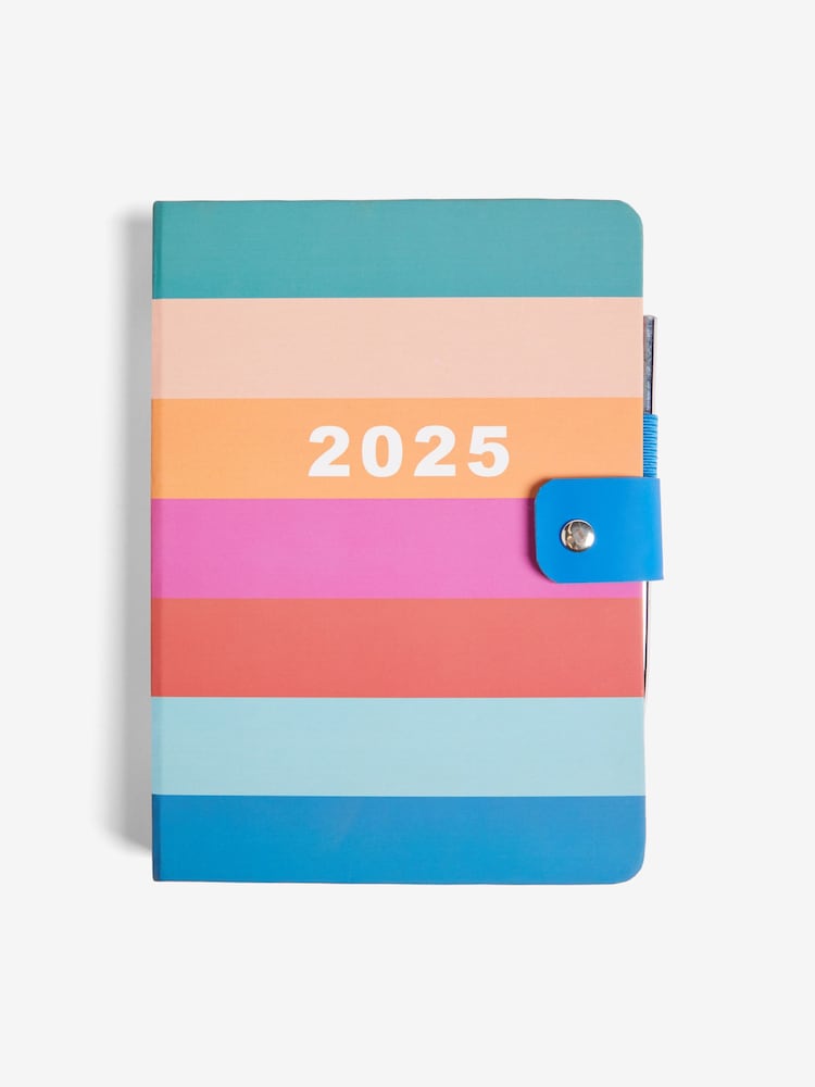 Multi Striped 2025 Organiser - Image 4 of 4